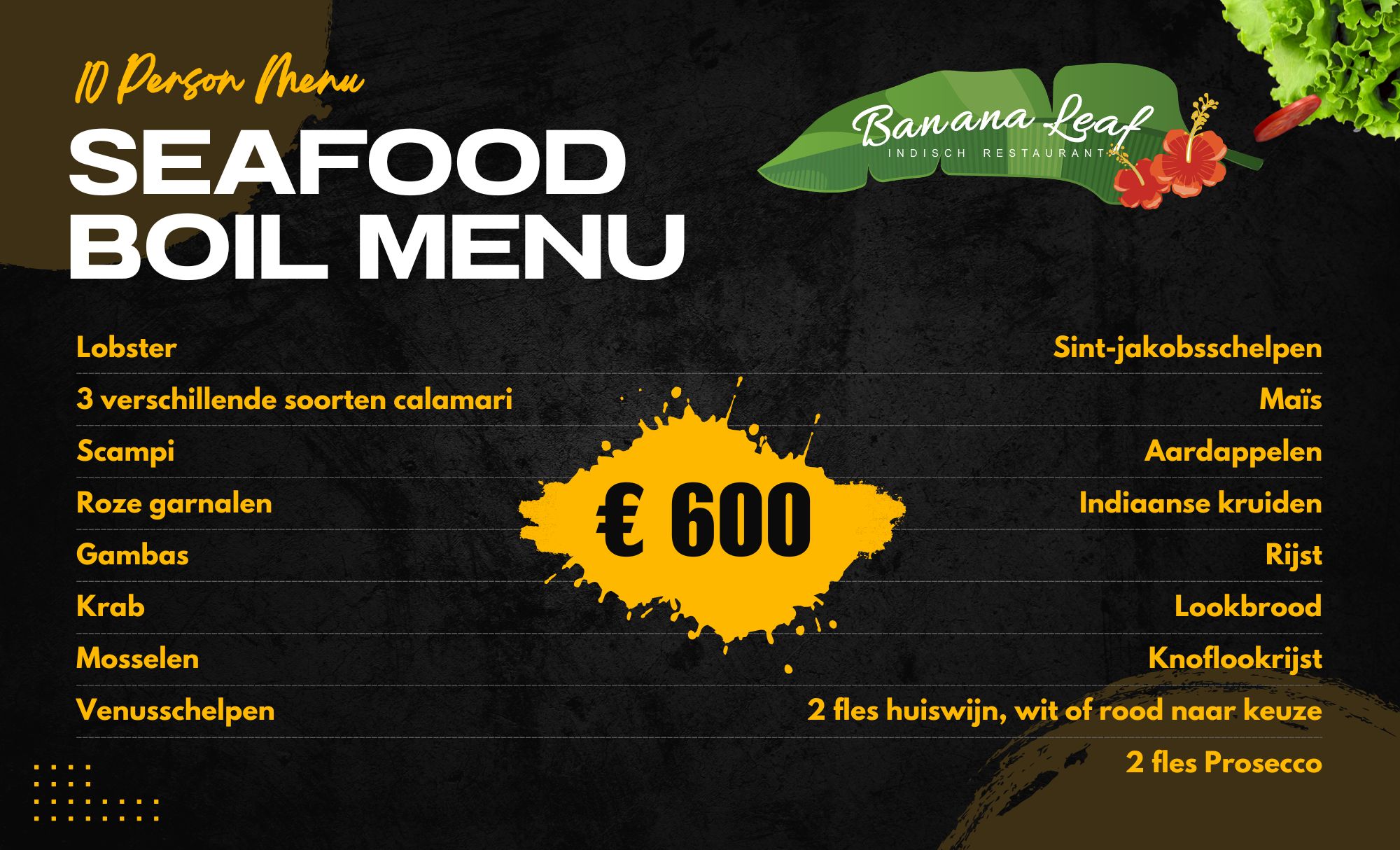 Special menu